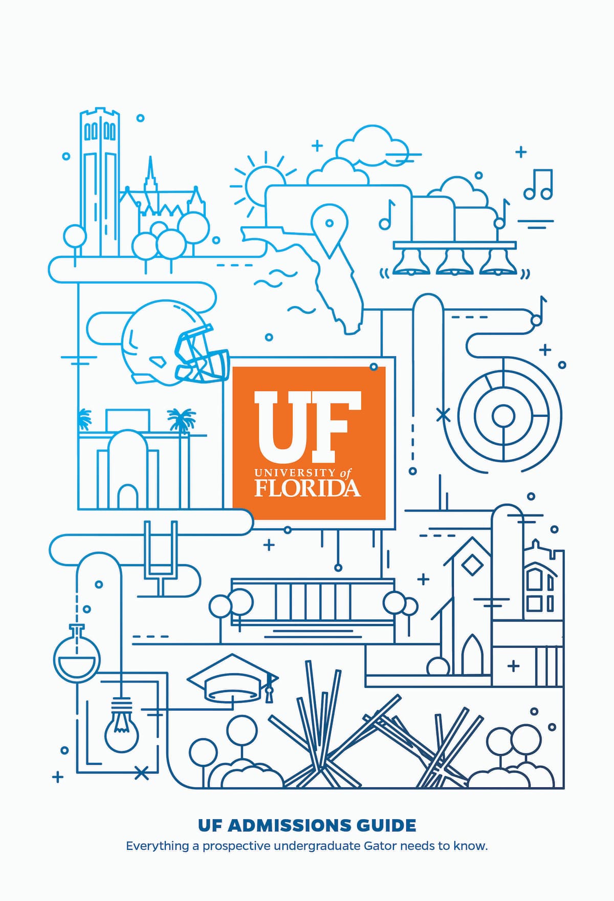 Cover of UF Admissions Guide